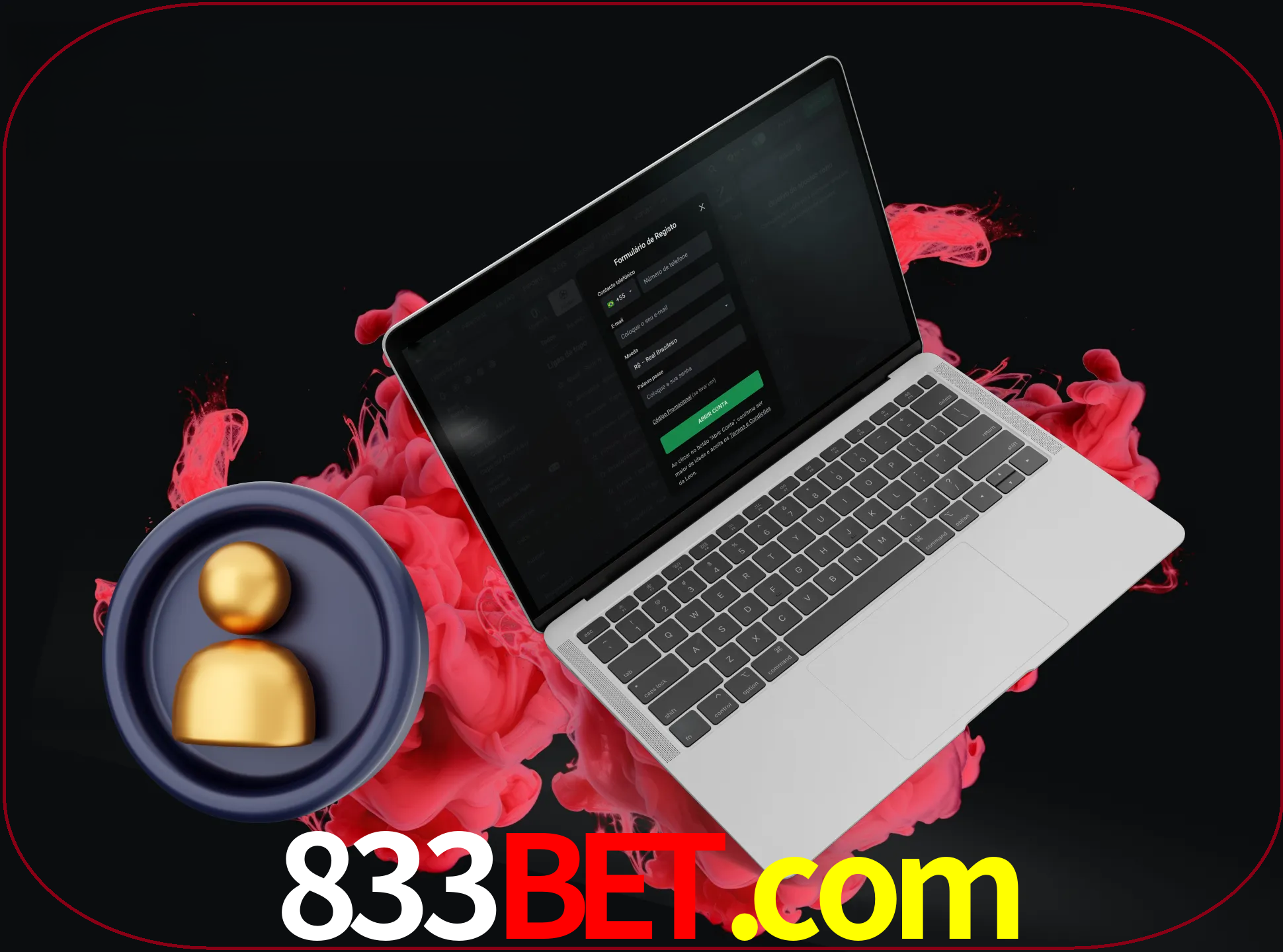 No cabeçalho do site 833bet, clique no botão que o levará a um formulário especial onde terá de introduzir as suas informações actuais.