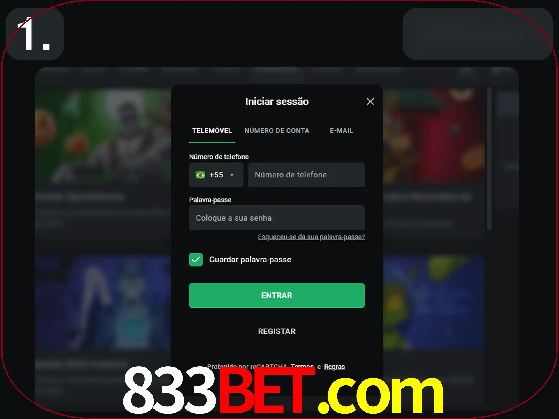 Acesse o site.